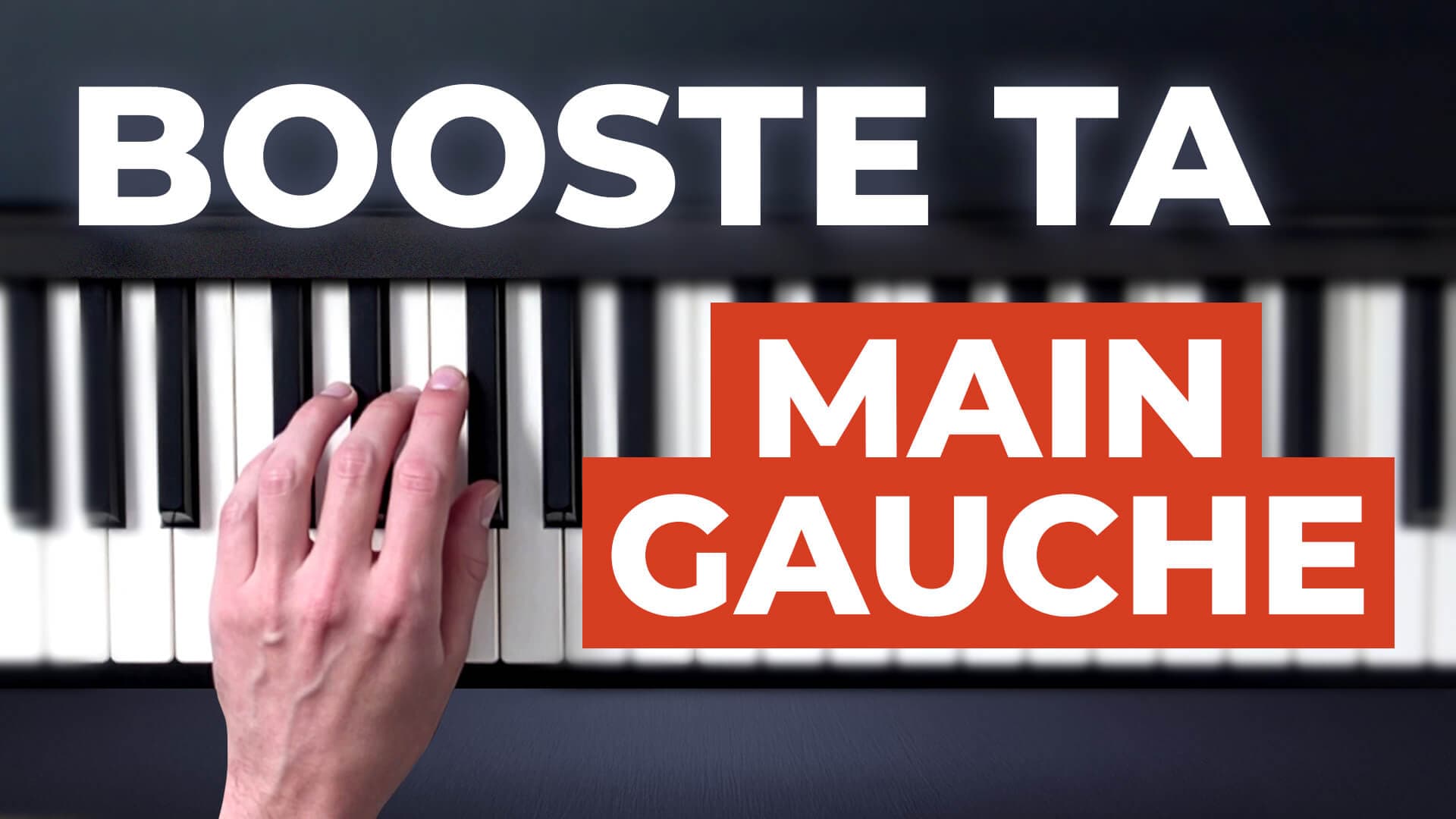 Exercices main gauche piano débutant : 10 lignes de basse