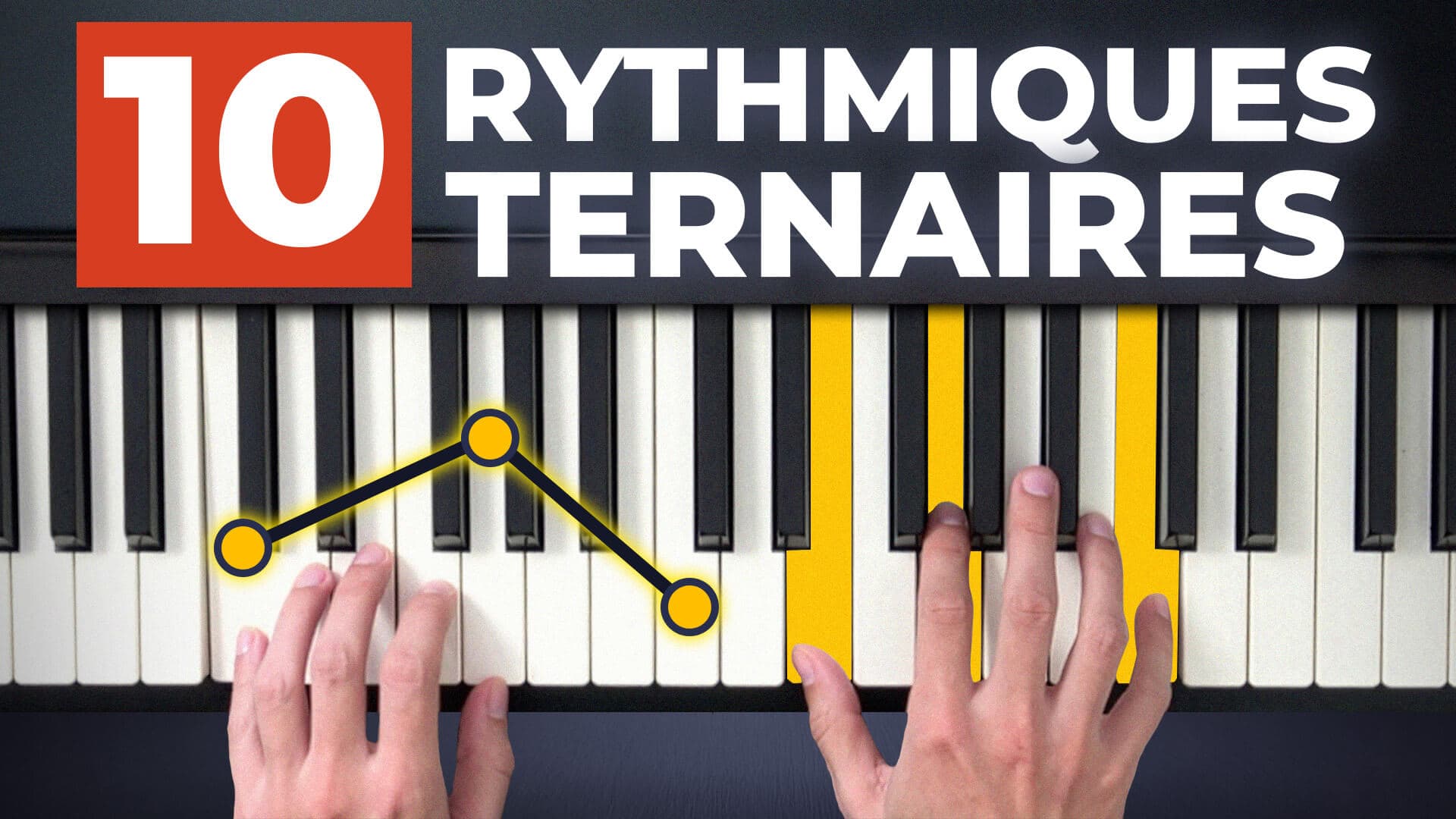 Rythmiques ternaires au piano : 10 motifs pour débuter