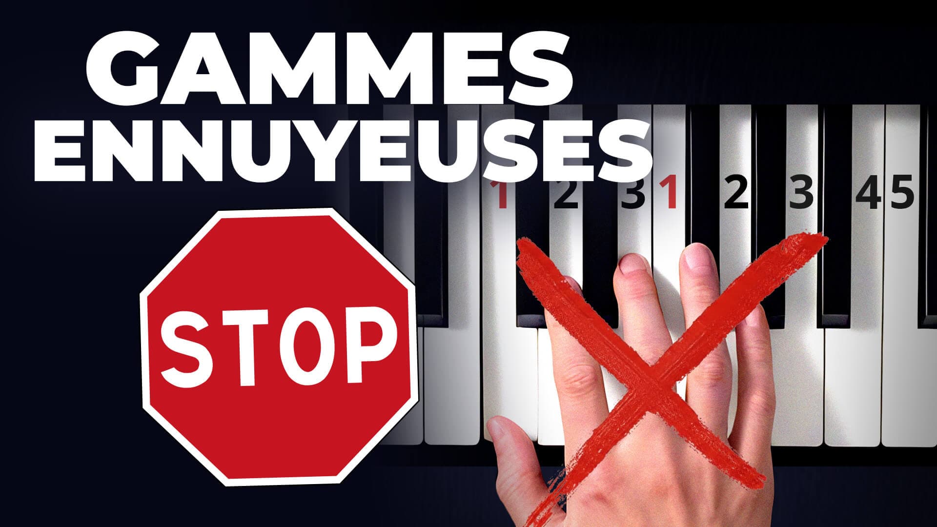 Comment apprendre les gammes au piano débutant