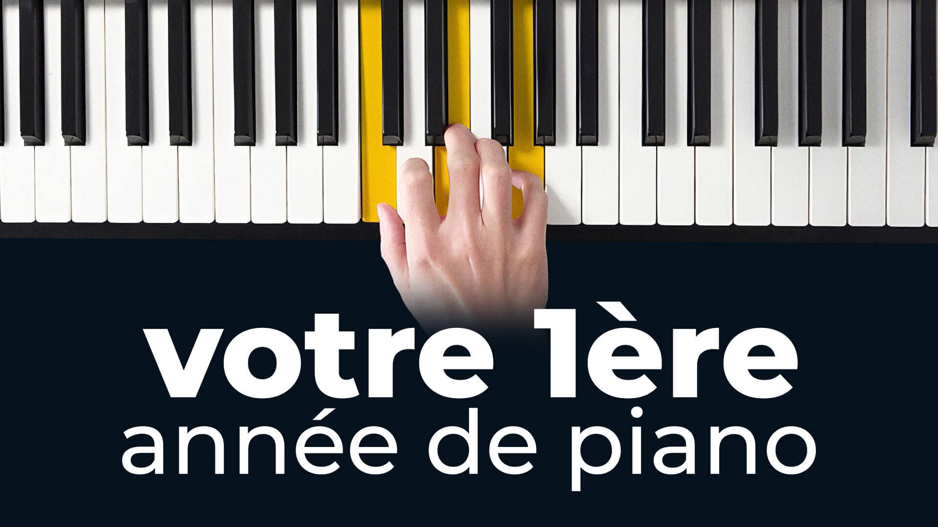 Apprendre le piano seul débutant : le plan sur 1 an