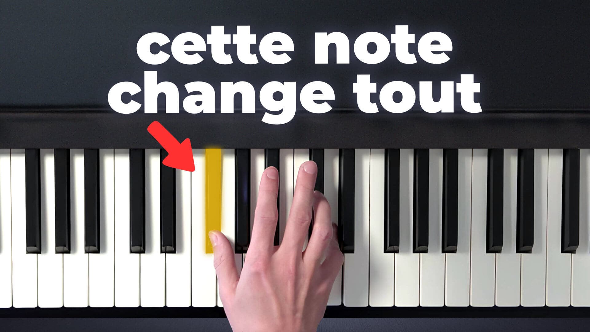 Comment enrichir une mélodie au piano