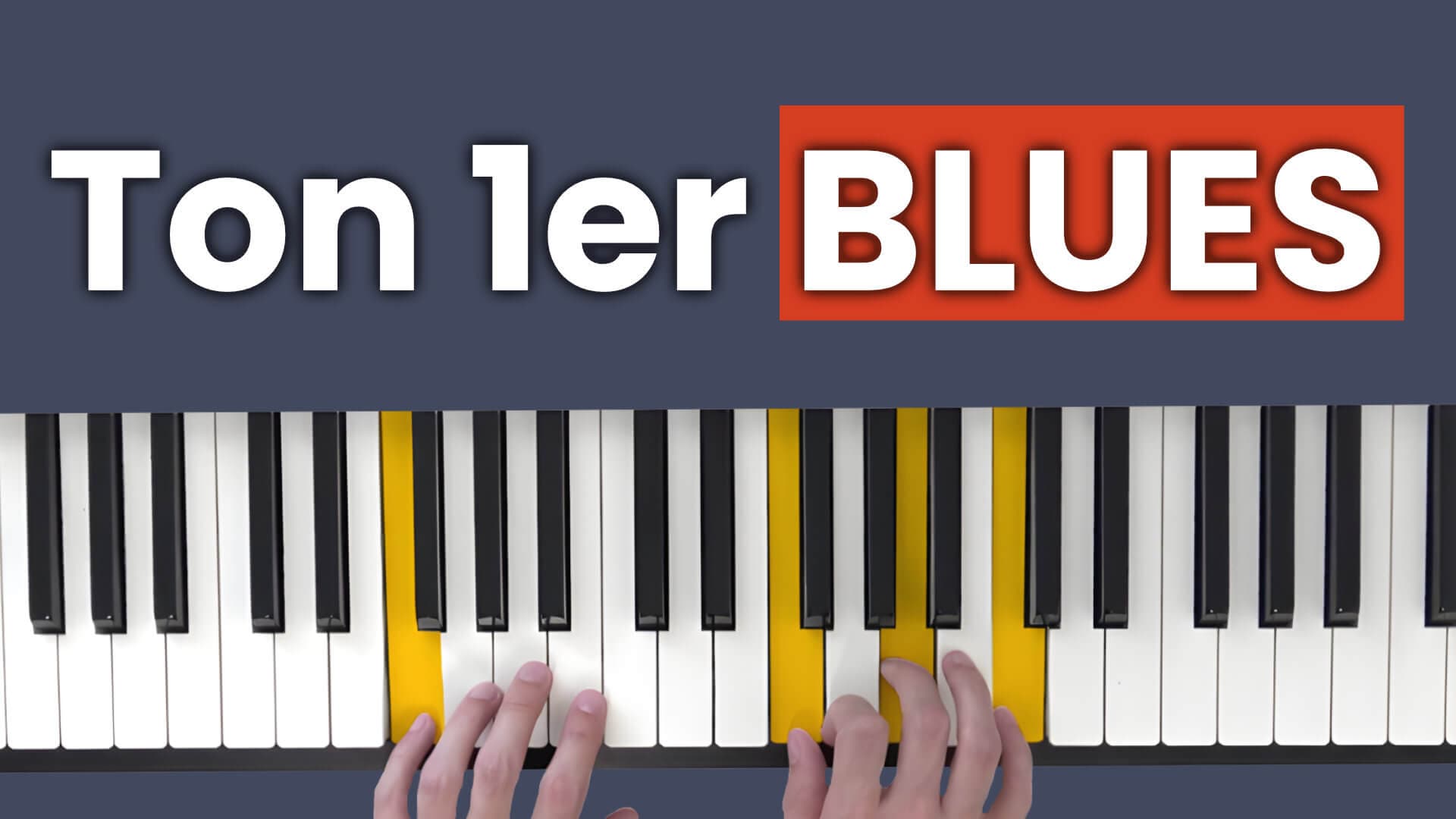 Apprendre le blues au piano débutant facilement