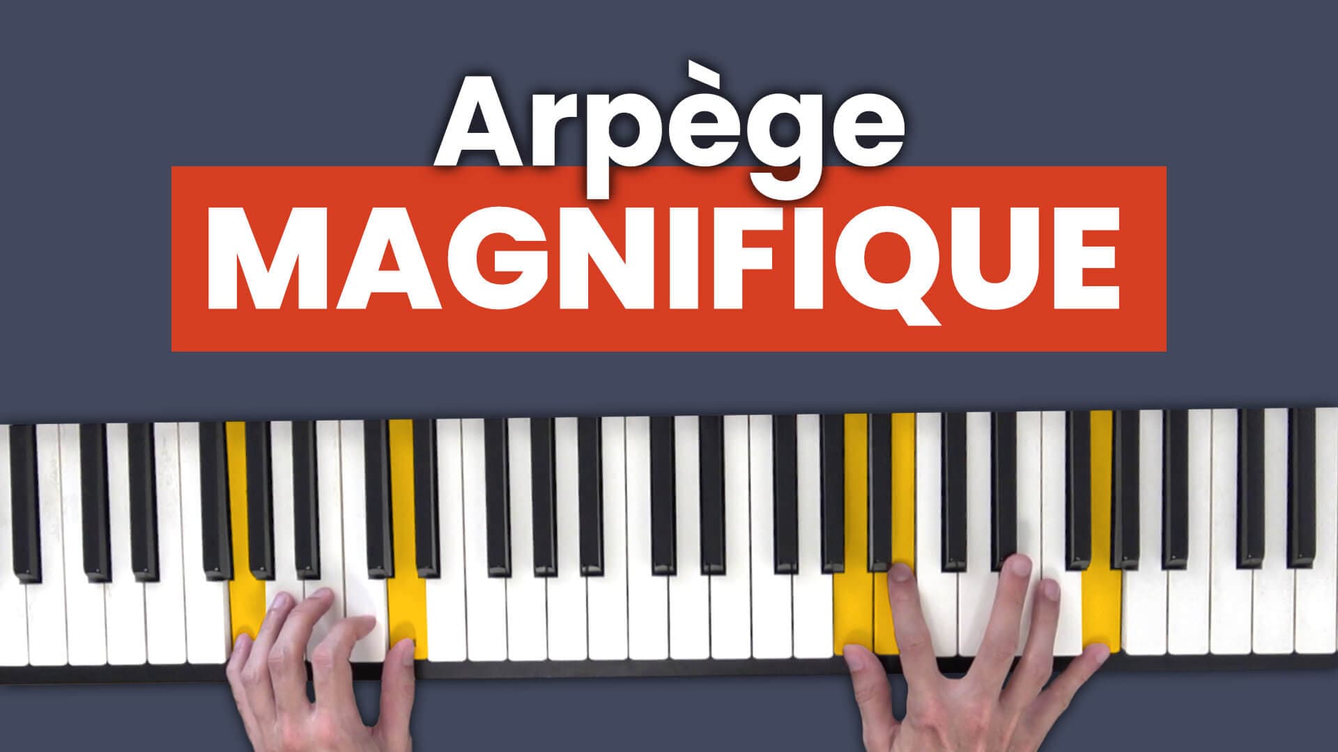 Comment jouer un arpège au piano quand on débute