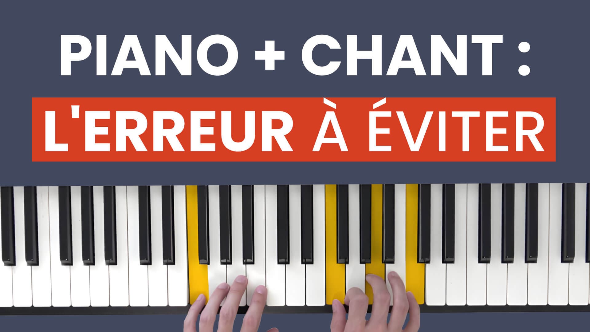 Chanter en jouant du piano : le guide pour débutants